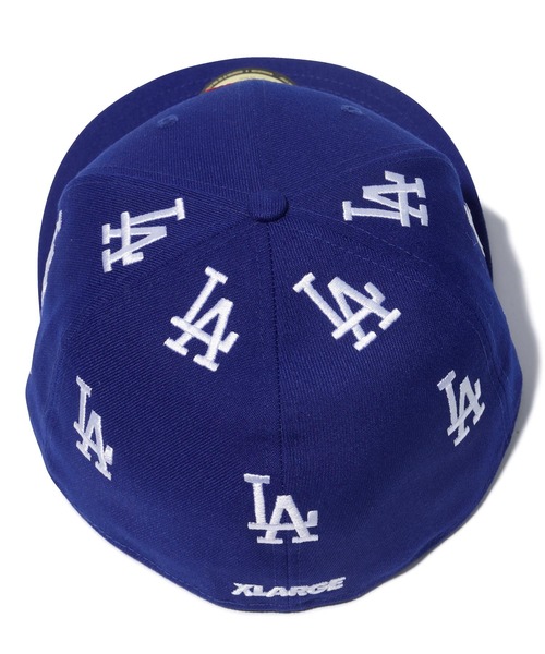 XLARGE（エクストララージ）の「XLARGE×NEWERA×DODGERS EMBROYDERY LOGO CAP（キャップ・メンズ・ブルー/ブラック・L/M）」の9枚目の写真
