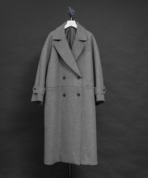 Super140 Melton Over Coat/スーパー140メルトンオーバーコート【MAISON SPECIAL/メゾンスペシャル】
