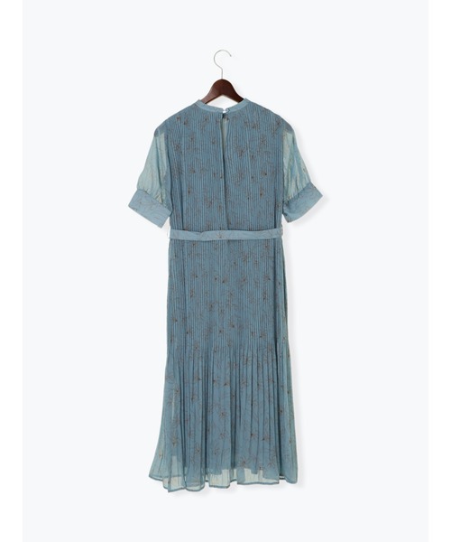 Te chichi（テチチ）の「花柄プリーツワンピース（ワンピース・レディース・ブラック/カーキ/ブルー・ﾌﾘ-）」の15枚目の写真