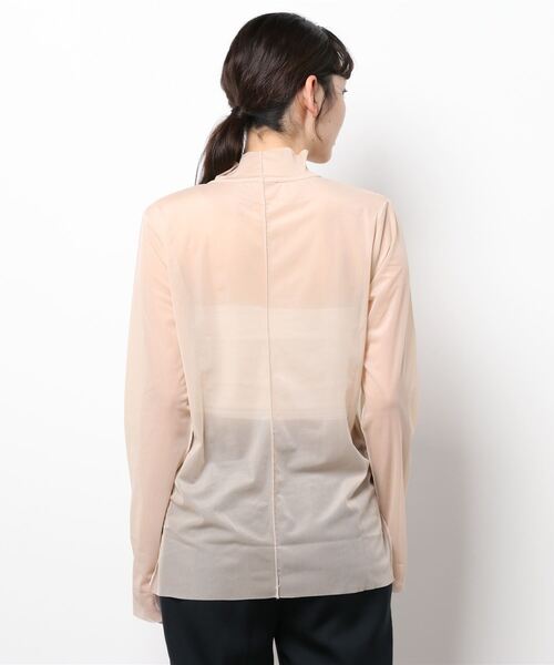 Lui's(ルイス)の「シアータートルネックトップス(Tシャツ/カットソー・レディース・ブラック/グリーン/ライトベージュ・FREE)」の5枚目の写真