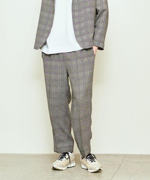 UNITED ARROWS & SONS グレー ダイスケオバナ ワイドパンツM DAISUKE OBANA I REGULAR PANT グレー S（D.O UNITED ARROWS BY