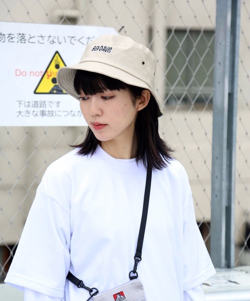 BEN DAVIS（ベンデイビス）の「【BEN DAVIS/ベンデイビス】シンセティックレザーハットBDW-8636（ハット・メンズ・ホワイト/ブラック・FREE）」の3枚目の写真