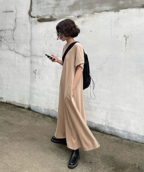 Didot.showroom（ディドット ショールーム）の「AラインハーフTマキシ