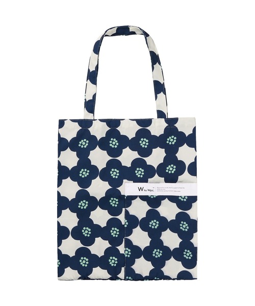Wpc.（ダブリュピーシー）の「Wpc. Patterns　トートバッグ（トートバッグ・レディース・ネイビー/レッド系その他/ホワイト系その他2/ホワイト系その他/ブルー系その他/ピンク系その他・FREE）」の3枚目の写真