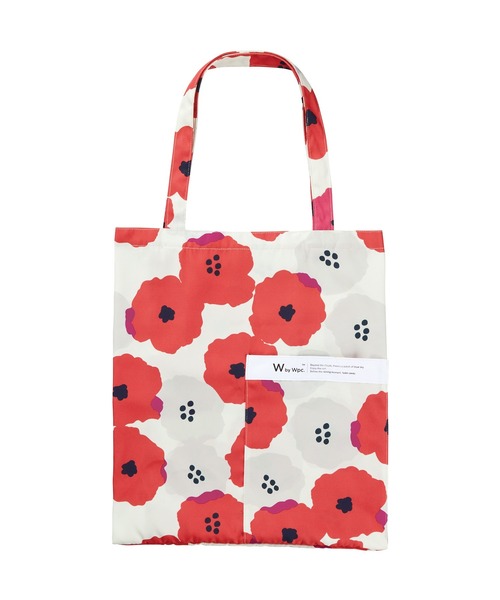 Wpc.（ダブリュピーシー）の「Wpc. Patterns　トートバッグ（トートバッグ・レディース・ネイビー/レッド系その他/ホワイト系その他2/ホワイト系その他/ブルー系その他/ピンク系その他・FREE）」の6枚目の写真