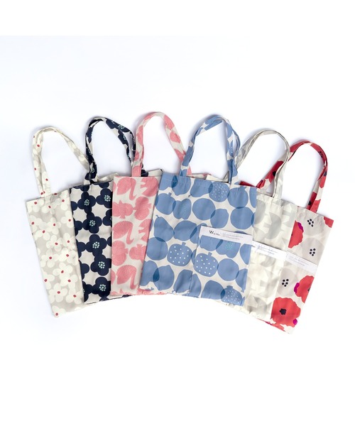 Wpc.（ダブリュピーシー）の「Wpc. Patterns　トートバッグ（トートバッグ・レディース・ネイビー/レッド系その他/ホワイト系その他2/ホワイト系その他/ブルー系その他/ピンク系その他・FREE）」の12枚目の写真