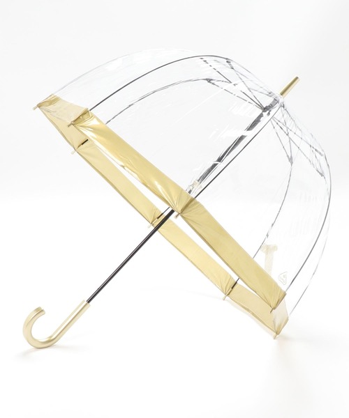 FULTON（フルトン）の「Birdcage1　”ワンポイント ロゴ”（長傘・レディース・ゴールド/ホワイト/グレー/ブラック/チェリーピンク/レッド/ネイビー/シルバー・FREE）」の14枚目の写真