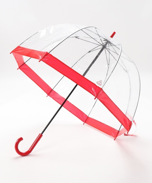 FULTON（フルトン）の「Birdcage1　”ワンポイント ロゴ”（長傘・レディース・ゴールド/ホワイト/グレー/ブラック/チェリーピンク/レッド/ネイビー/シルバー・FREE）」の16枚目の写真