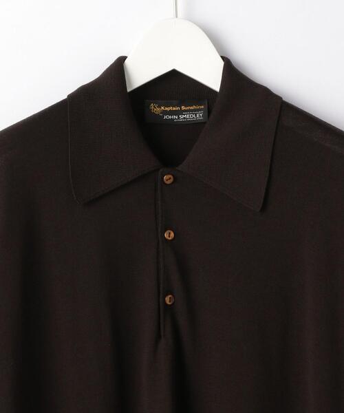 KAPTAIN SUNSHINE × JOHN SMEDLEY＞1970 DORSET ニットポロ