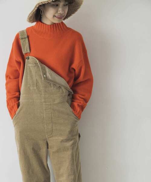 URBAN RESEARCH（アーバンリサーチ）の「コーデュロイオーバーオール（サロペット/オーバーオール・レディース・チャコールグレー/ベージュ/ベージュ系その他・36/38）」の22枚目の写真