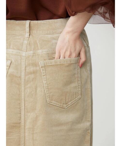 AMERICAN HOLIC(アメリカンホリック)の「コール天タイトスカート(スカート・レディース・チャコールグレー/ベージュ・S/M/L)」の22枚目の写真