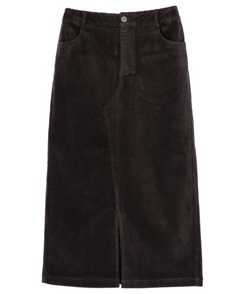 AMERICAN HOLIC(アメリカンホリック)の「コール天タイトスカート(スカート・レディース・チャコールグレー/ベージュ・S/M/L)」の16枚目の写真