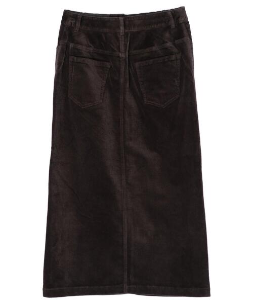 AMERICAN HOLIC(アメリカンホリック)の「コール天タイトスカート(スカート・レディース・チャコールグレー/ベージュ・S/M/L)」の15枚目の写真