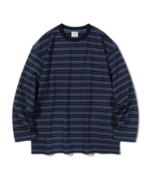 【Diamond Layla 】ボーダー２カラー ストライプ ロングスリーブ ティーシャツ / Border Two Color Stripe Long Sleeve T58