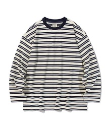 【Diamond Layla 】ボーダー２カラー ストライプ ロングスリーブ ティーシャツ / Border Two Color Stripe Long Sleeve T58
