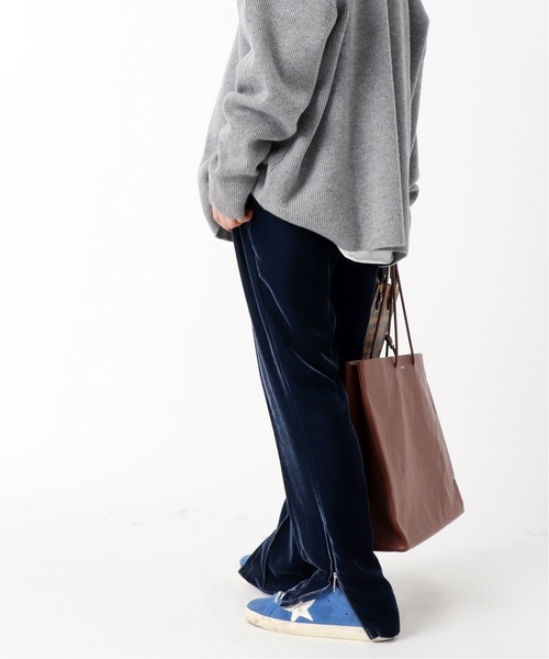 AP STUDIO（エーピーストゥディオ）の「SCENTOF ベロアパンツ（その他パンツ・レディース・ブルー系その他・38/36/34）」の2枚目の写真
