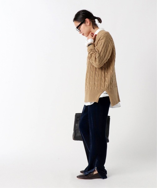 AP STUDIO（エーピーストゥディオ）の「SCENTOF ベロアパンツ（その他パンツ・レディース・ブルー系その他・38/36/34）」の9枚目の写真