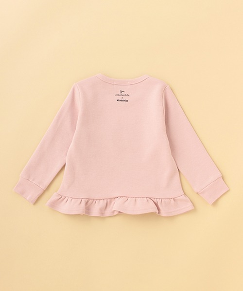 kladskap(クレードスコープ)の「【コロボックルコラボ】雪遊びトレーナー(スウェット・キッズ・ベージュ/ピンク・80cm/90cm/110cm/100cm/120cm)」の5枚目の写真