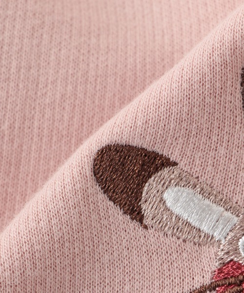 kladskap(クレードスコープ)の「【コロボックルコラボ】雪遊びトレーナー(スウェット・キッズ・ベージュ/ピンク・80cm/90cm/110cm/100cm/120cm)」の11枚目の写真