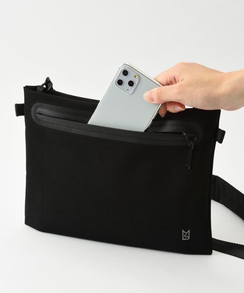 TRAVEL SHOP MILESTO(トラベルショップミレスト)の「LIKID サコッシュ(ショルダーバッグ・レディース・ブラック/ブルーグリーン/ライトグレー・フリ-)」の10枚目の写真