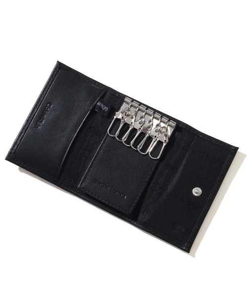 セール】【Calvin Klein/カルバンクライン】ワンポイント レザーキー