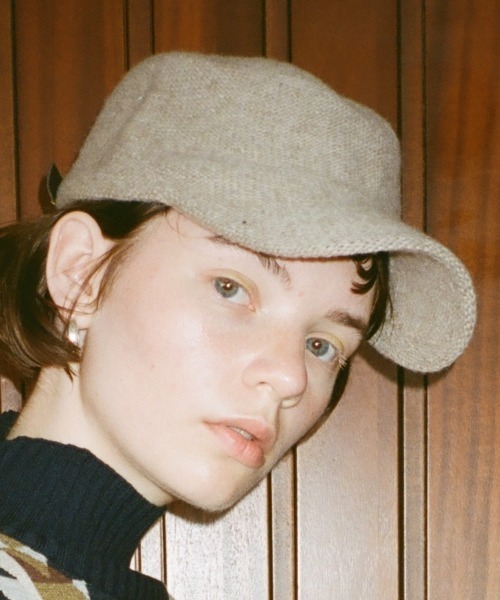 REDYAZEL（レディアゼル）の「フェルトキャップ（キャスケット・レディース・ベージュ/ブラック/グレー・FREE）」の7枚目の写真