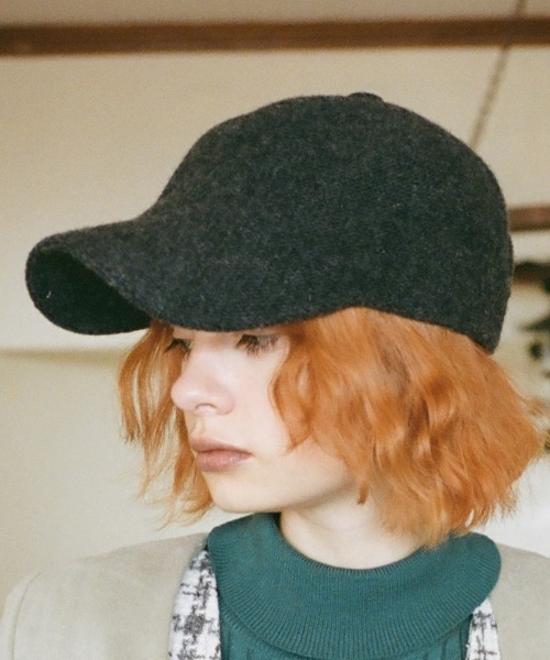 REDYAZEL（レディアゼル）の「フェルトキャップ（キャスケット・レディース・ベージュ/ブラック/グレー・FREE）」の6枚目の写真