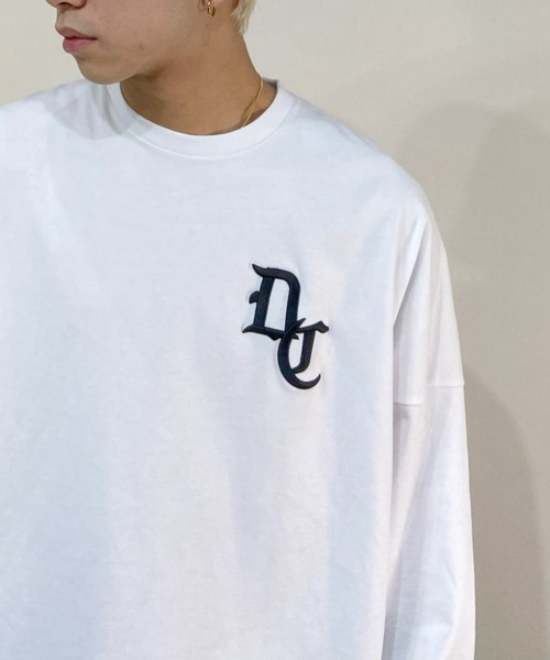 DC（ディーシー）の「DC/ディーシー ロンT DLT221049（Tシャツ/カットソー・メンズ・ホワイト/ブラック・M/L/XL）」の4枚目の写真