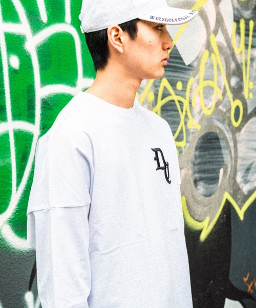 DC（ディーシー）の「DC/ディーシー ロンT DLT221049（Tシャツ/カットソー・メンズ・ホワイト/ブラック・M/L/XL）」の19枚目の写真