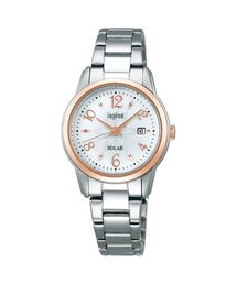 SEIKO（セイコー）の「SEIKO ingenu    AHJD416 ラウンド 日付表示付き ソーラー レディース（アナログ腕時計・キッズ）」