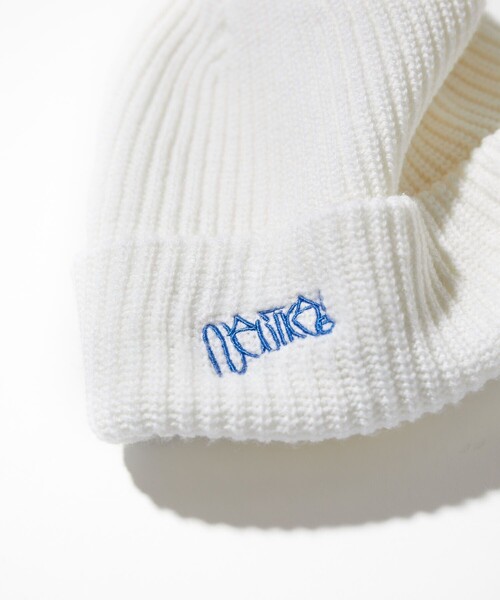 NAUTICA（ノーティカ）の「NAUTICA ＋ STACKS/ノーティカ スタックス Knit Cap “JOTA” 8.6（キャップ・メンズ・ネイビー/ホワイト・ﾌﾘ-）」の5枚目の写真