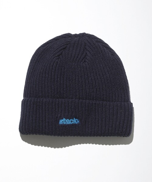 NAUTICA（ノーティカ）の「NAUTICA ＋ STACKS/ノーティカ スタックス Knit Cap “JOTA” 8.6（キャップ・メンズ・ネイビー/ホワイト・ﾌﾘ-）」の6枚目の写真