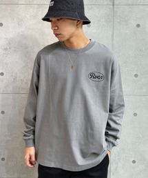 RVCA/ルーカ ビッグシルエット バックプリントロンT BC041-061
