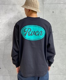 RVCA/ルーカ ビッグシルエット バックプリントロンT BC041-061