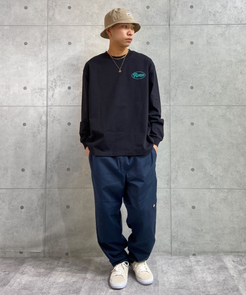 The BONEZ RVCA ロンT ブラック Mサイズ BE042W50-BLK-2024F-s-01-