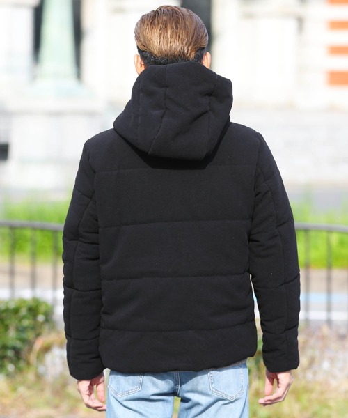 roshell（ロシェル）の「メルトン中綿ジャケットブルゾン（ダウンジャケット/コート・メンズ・ブラック/ブラック系その他/グレー系その他・SMALL/MEDIUM/LARGE/X-LARGE）」の7枚目の写真
