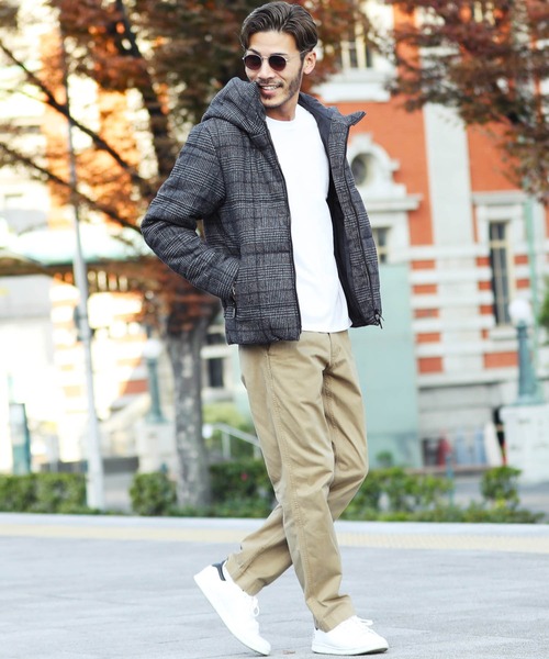 roshell（ロシェル）の「メルトン中綿ジャケットブルゾン（ダウンジャケット/コート・メンズ・ブラック/ブラック系その他/グレー系その他・SMALL/MEDIUM/LARGE/X-LARGE）」の10枚目の写真