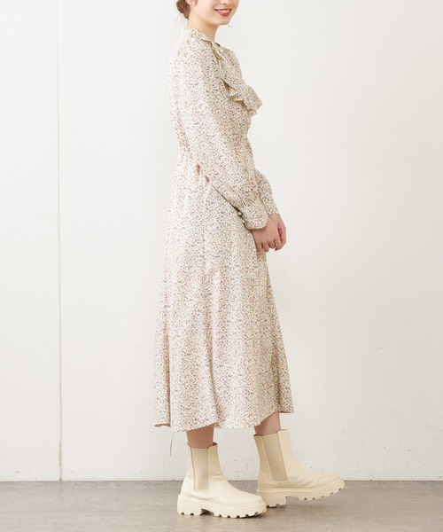 OLIVE des OLIVE（オリーブデオリーブ）の「フリルワンピース（ワンピース・レディース・ブラック/ブルー/アイボリー・FREE）」の5枚目の写真