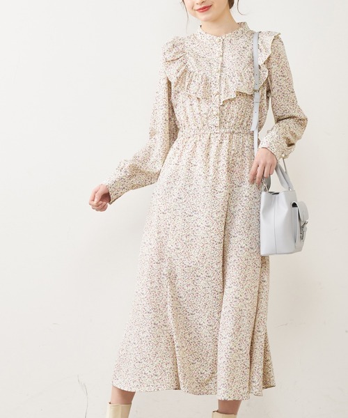 OLIVE des OLIVE（オリーブデオリーブ）の「フリルワンピース（ワンピース・レディース・ブラック/ブルー/アイボリー・FREE）」の7枚目の写真