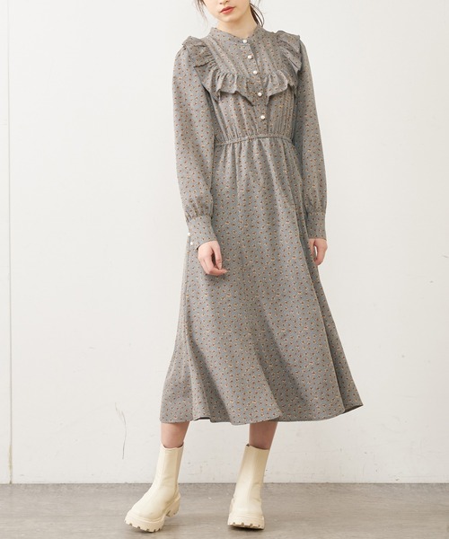 OLIVE des OLIVE（オリーブデオリーブ）の「フリルワンピース（ワンピース・レディース・ブラック/ブルー/アイボリー・FREE）」の15枚目の写真