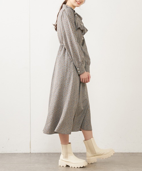 OLIVE des OLIVE（オリーブデオリーブ）の「フリルワンピース（ワンピース・レディース・ブラック/ブルー/アイボリー・FREE）」の16枚目の写真