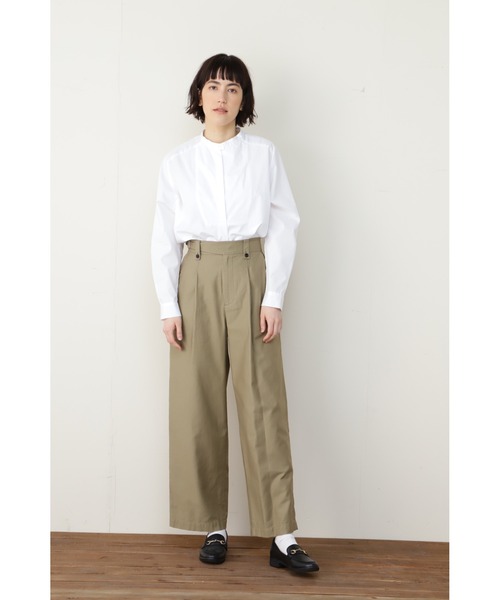 human woman（ヒューマンウーマン）の「◆ライトオンスミリタリーモールスキンパンツ（その他パンツ・レディース・ベージュ/ホワイト系その他・MEDIUM/SMALL）」の15枚目の写真