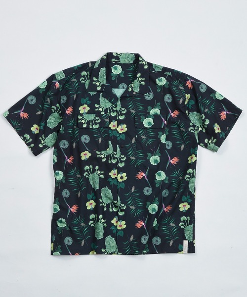 AlexanderLeeChang(アレキサンダーリーチャン)の「AlexanderLeeChang アレキサンダーリーチャン / SO PLANTS SHIRTS プランツグラフィックビッグシルエットシャツ セットアップ 撥水 防水 / AC022201(シャツ/ブラウス・メンズ・ブラック/ブラウン/ミント・2/3)」の15枚目の写真
