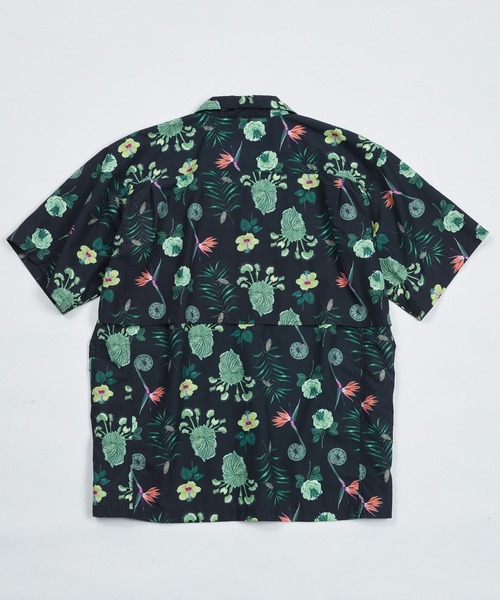 AlexanderLeeChang(アレキサンダーリーチャン)の「AlexanderLeeChang アレキサンダーリーチャン / SO PLANTS SHIRTS プランツグラフィックビッグシルエットシャツ セットアップ 撥水 防水 / AC022201(シャツ/ブラウス・メンズ・ブラック/ブラウン/ミント・2/3)」の16枚目の写真