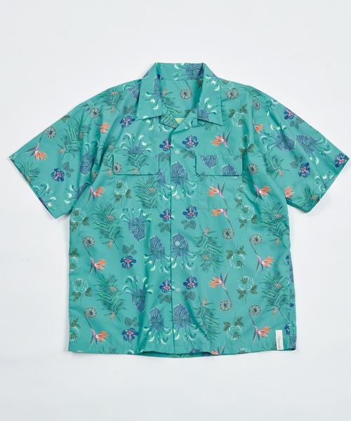 AlexanderLeeChang(アレキサンダーリーチャン)の「AlexanderLeeChang アレキサンダーリーチャン / SO PLANTS SHIRTS プランツグラフィックビッグシルエットシャツ セットアップ 撥水 防水 / AC022201(シャツ/ブラウス・メンズ・ブラック/ブラウン/ミント・2/3)」の19枚目の写真
