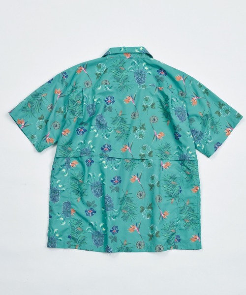 AlexanderLeeChang(アレキサンダーリーチャン)の「AlexanderLeeChang アレキサンダーリーチャン / SO PLANTS SHIRTS プランツグラフィックビッグシルエットシャツ セットアップ 撥水 防水 / AC022201(シャツ/ブラウス・メンズ・ブラック/ブラウン/ミント・2/3)」の20枚目の写真
