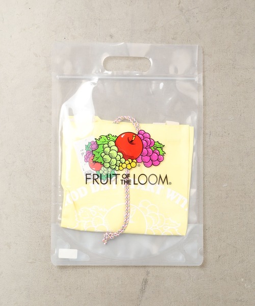 FRUIT OF THE LOOM(フルーツオブザルーム)の「【FRUIT OF THE LOOM】BRAIDED CORD TOTE BAG(トートバッグ・レディース・ライトブルー/オフホワイト/ピンク/イエロー/オレンジ/ライトグリーン/ライトパープル・FREE)」の17枚目の写真