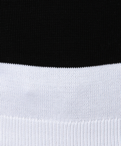 green label relaxing（グリーンレーベルリラクシング）の「GT C WIDE BOR ボトルネック プルオーバー ニット ◆（ニット/セーター・レディース・ブラック/ベージュ・フリー）」の4枚目の写真