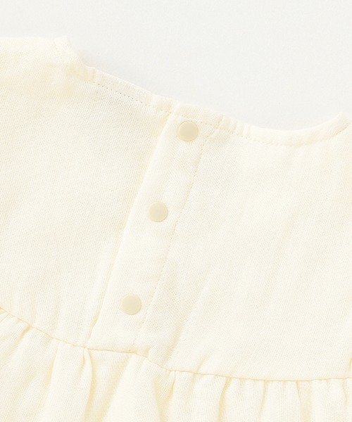 petit main（プティマイン）の「【リンク】レースベスト&ブラウスSET（アンサンブル・キッズ・グリーン/アイボリー・130cm/80ｃｍ/90cm/110cm/100cm/120cm）」の12枚目の写真