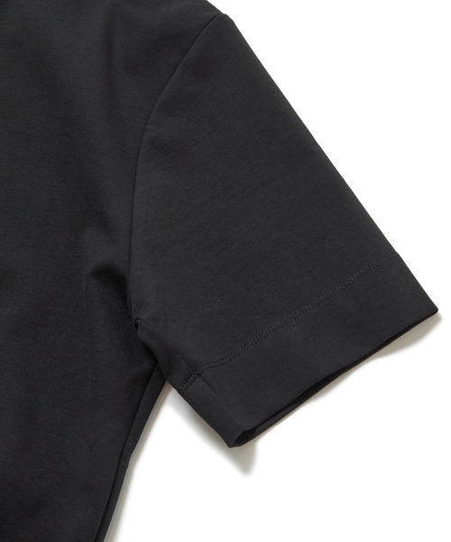 MEN'S BIGI(メンズビギ)の「シルケットスムースクルーネックTシャツ/ACTIVE TAILORライン(Tシャツ/カットソー・メンズ・ホワイト/ブラック/ネイビー/グレー・01/02/03/04)」の7枚目の写真